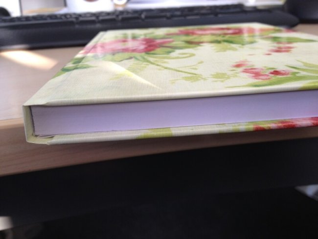 Buchfertigung im Kundenauftrag Seitenansicht